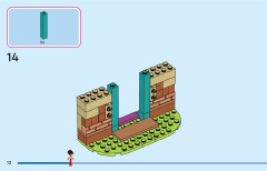 LEGO 43245 instructions page 12 – build guide