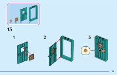 LEGO 43245 instructions page 13 – build guide