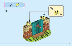 LEGO 43245 instructions page 15 – build guide