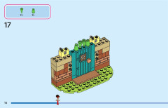 LEGO 43245 instructions page 16 – build guide