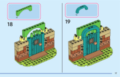LEGO 43245 instructions page 17 – build guide