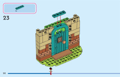 LEGO 43245 instructions page 20 – build guide