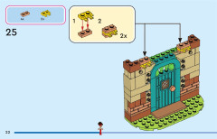 LEGO 43245 instructions page 22 – build guide