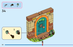 LEGO 43245 instructions page 28 – build guide