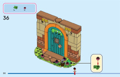 LEGO 43245 instructions page 30 – build guide