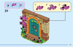 LEGO 43245 instructions page 33 – build guide