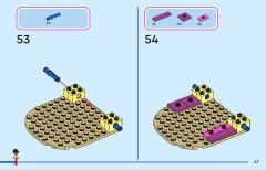 LEGO 43245 instructions page 47 – build guide