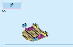 LEGO 43245 instructions page 48 – build guide