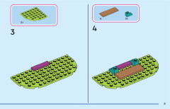 LEGO 43245 instructions page 5 – build guide