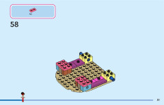 LEGO 43245 instructions page 51 – build guide