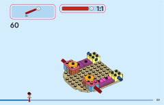 LEGO 43245 instructions page 53 – build guide