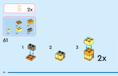 LEGO 43245 instructions page 54 – build guide