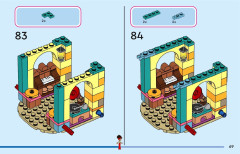 LEGO 43245 instructions page 69 – build guide