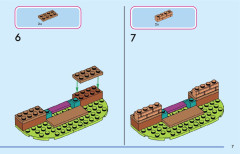 LEGO 43245 instructions page 7 – build guide