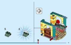 LEGO 43245 instructions page 71 – build guide