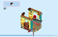 LEGO 43245 instructions page 73 – build guide