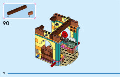 LEGO 43245 instructions page 76 – build guide