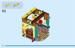 LEGO 43245 instructions page 78 – build guide