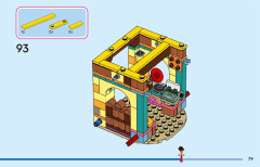 LEGO 43245 instructions page 79 – build guide