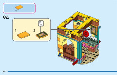 LEGO 43245 instructions page 80 – build guide
