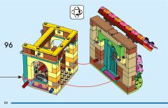 LEGO 43245 instructions page 82 – build guide