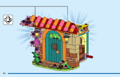 LEGO 43245 instructions page 84 – build guide