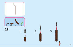 LEGO 43245 instructions page 85 – build guide