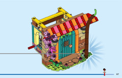 LEGO 43245 instructions page 87 – build guide
