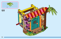 LEGO 43245 instructions page 88 – build guide