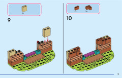 LEGO 43245 instructions page 9 – build guide
