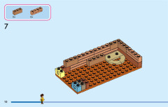 LEGO 43245 instructions page 10 – build guide