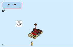 LEGO 43245 instructions page 18 – build guide