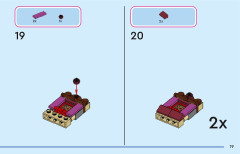 LEGO 43245 instructions page 19 – build guide