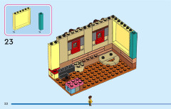 LEGO 43245 instructions page 22 – build guide