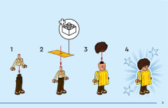 LEGO 43245 instructions page 3 – build guide