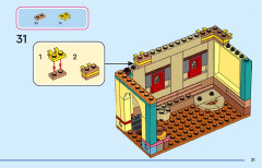 LEGO 43245 instructions page 31 – build guide