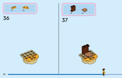 LEGO 43245 instructions page 36 – build guide