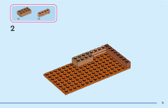 LEGO 43245 instructions page 5 – build guide