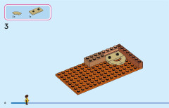 LEGO 43245 instructions page 6 – build guide