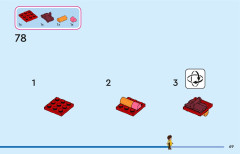 LEGO 43245 instructions page 69 – build guide