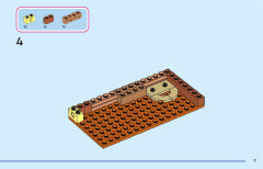 LEGO 43245 instructions page 7 – build guide