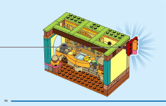 LEGO 43245 instructions page 70 – build guide