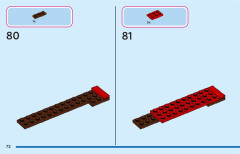 LEGO 43245 instructions page 72 – build guide