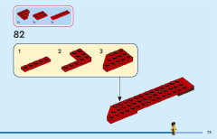 LEGO 43245 instructions page 73 – build guide