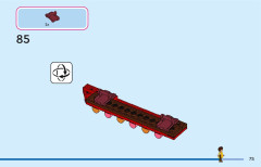 LEGO 43245 instructions page 75 – build guide