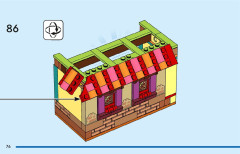 LEGO 43245 instructions page 76 – build guide