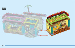 LEGO 43245 instructions page 78 – build guide