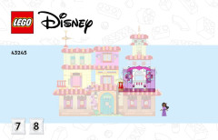 LEGO 43245 instructions page 1 – build guide