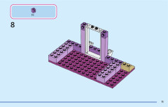 LEGO 43245 instructions page 11 – build guide
