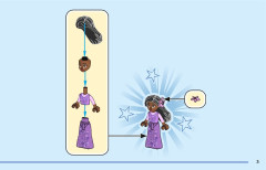 LEGO 43245 instructions page 3 – build guide